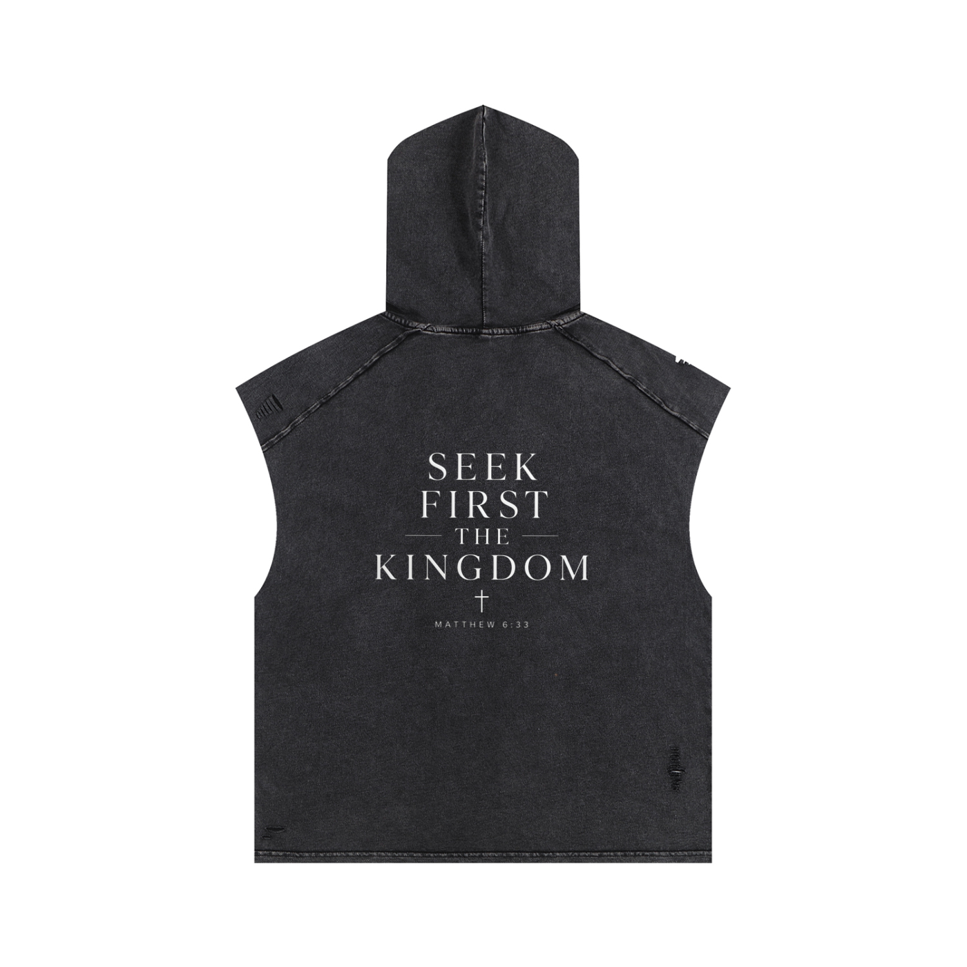 "Seek First the Kingdom" Hooded Tank Top