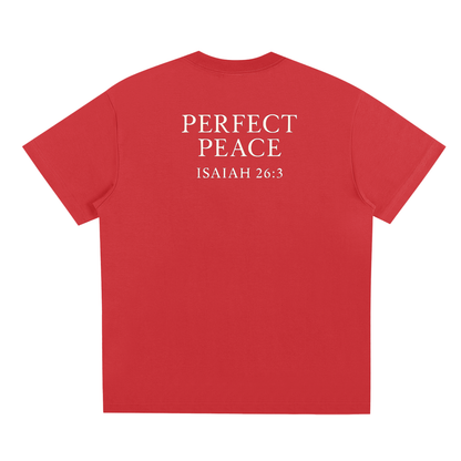 "Perfect Peace" Tee - Isaiah 26:3 (Black)