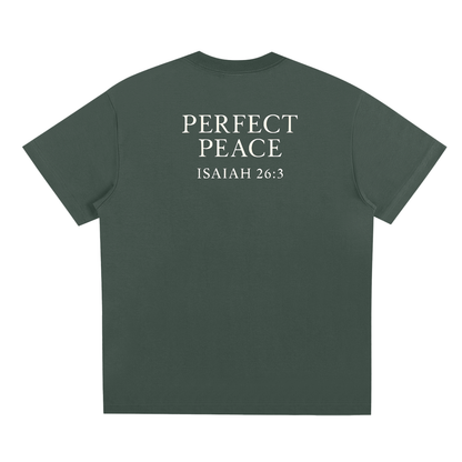 "Perfect Peace" Tee - Isaiah 26:3 (Black)