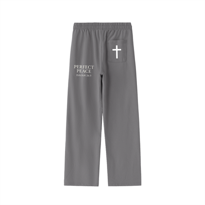 "Perfect Peace" Heavyweight Sweatpants - Isaiah 26:3