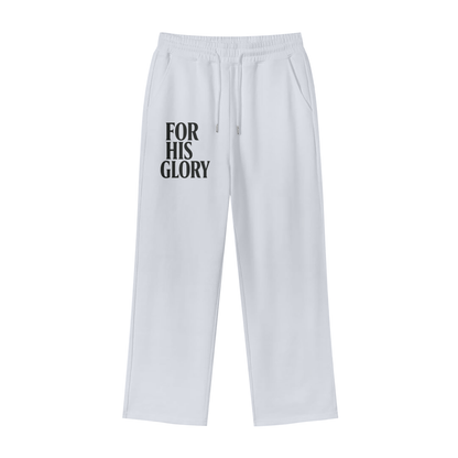 "Made New" Sweatpants - 2 Corinthians 5:17 (White)