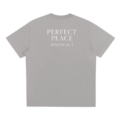"Perfect Peace" Tee - Isaiah 26:3 (Black)