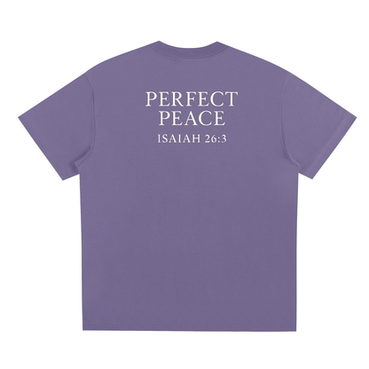 "Perfect Peace" Tee - Isaiah 26:3 (Black)