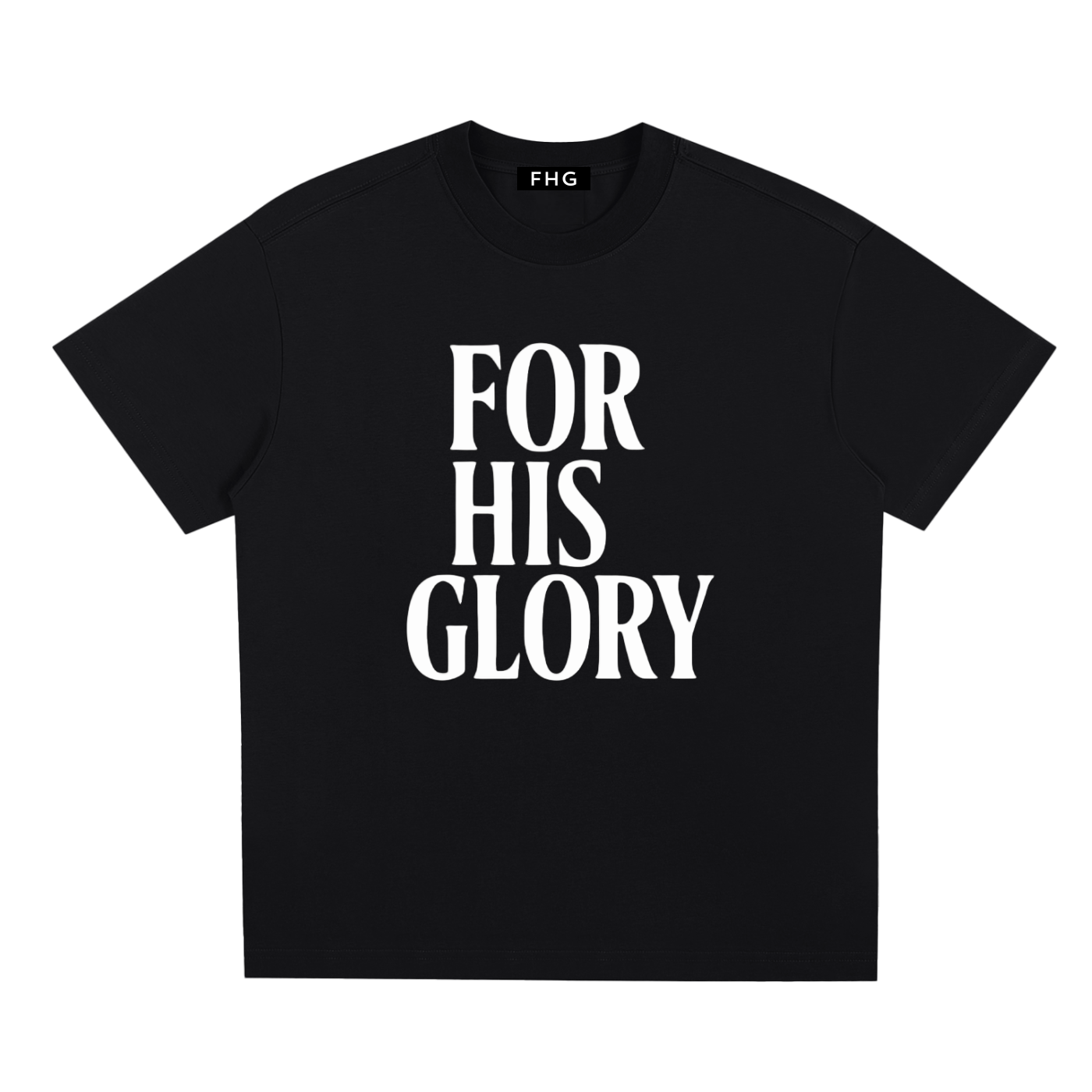 "Perfect Peace" Tee - Isaiah 26:3 (Black)