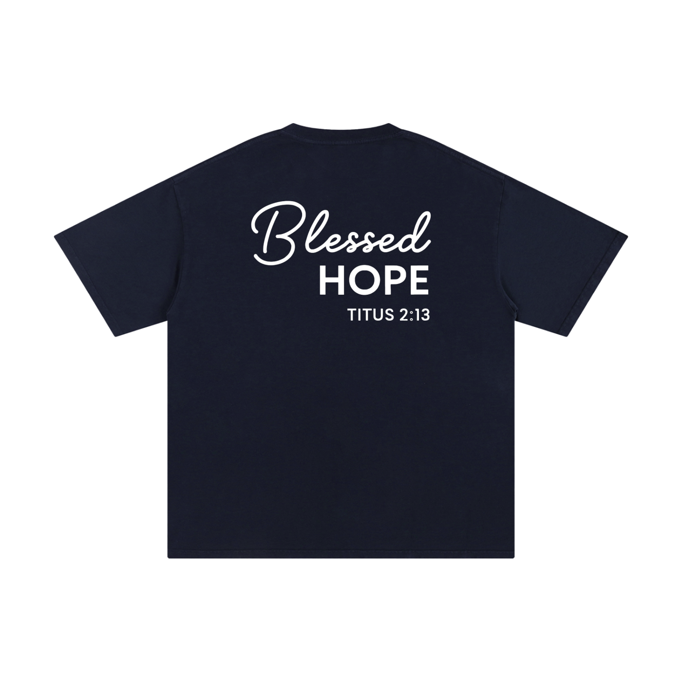 "Blessed Hope" Tee (Black) - Titus 2:13